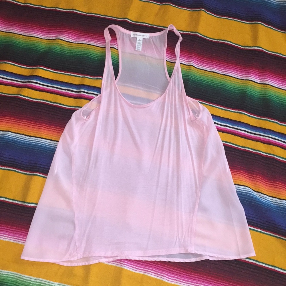 Racer back shirt